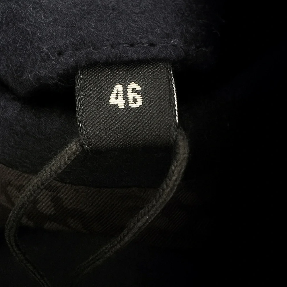 The Kooples Quiet Luxury Closet Staple Navy Blue Wool Coat Men’s 46 (US 36) NWT